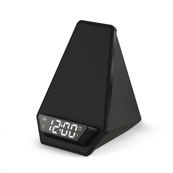 KABLOSUZ ŞARJ HOPARLÖR W120 (AKILLI SAAT-ALARM-IŞIKLI LOGO)